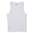 Tanktop met metalen plaat BOSS 
                    GIRL