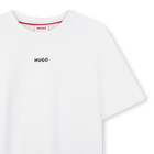 T-shirt met korte mouwen HUGO 
                    BOY