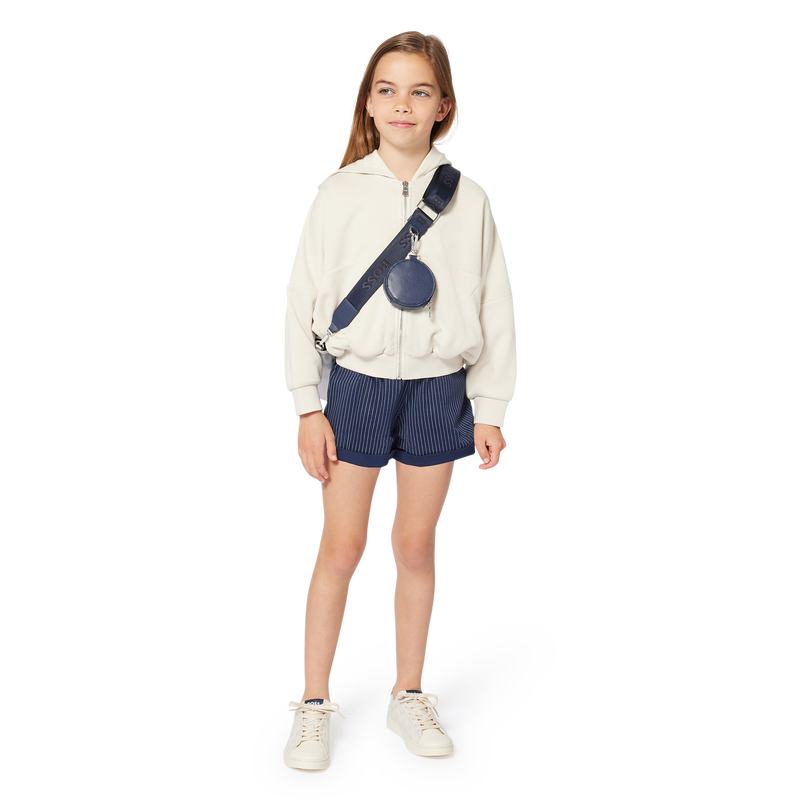 Cardigan &agrave; capuche BOSS 
                        FILLE