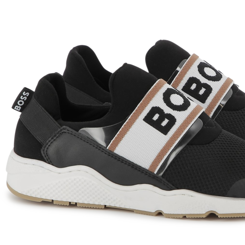 Baskets basses &eacute;lastiqu&eacute;es BOSS 
                        GARCON