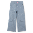 Pantalon en denim BILLIEBLUSH 
                    FILLE