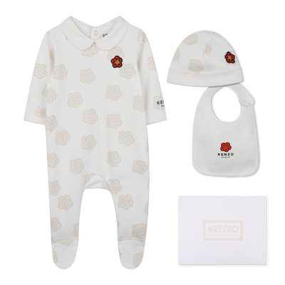 Pyjama set, muts en slabbetje KENZO KIDS UNISEX