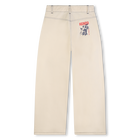 Geplooide broek KENZO KIDS 
                    GIRL