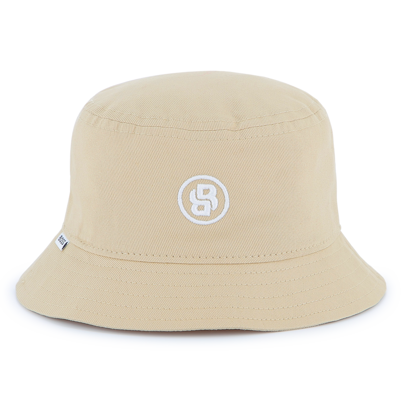 Geborduurde katoenen bob BOSS 
                        BOY