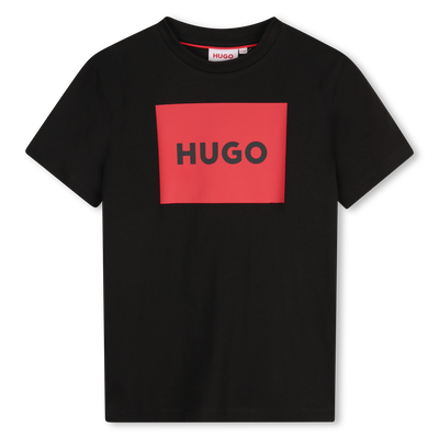 Katoenen T-shirt, korte mouwen HUGO BOY