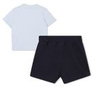 T-shirt imprim&eacute; et short BOSS 
                    GARCON