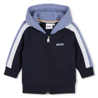 Sweat &agrave; capuche zipp&eacute;e BOSS 
                    GARCON