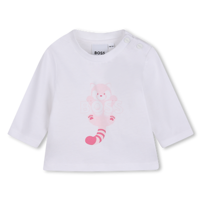 T-shirt met lange mouwen BOSS GIRL