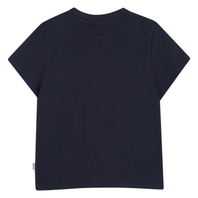 T-SHIRT MET KORTE MOUWEN BOSS BOY