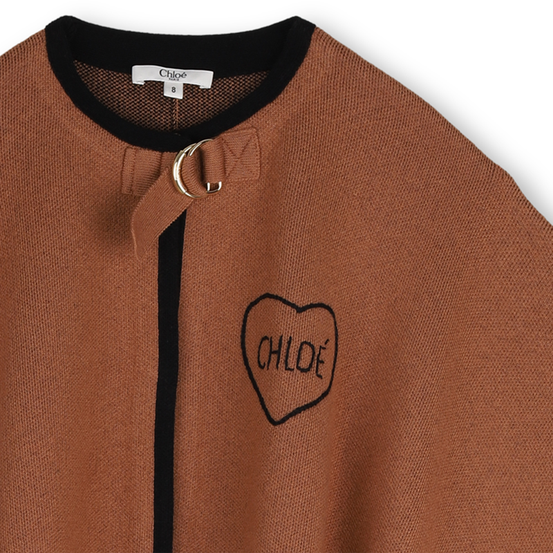 Cape en tricot CHLOE 
                        FILLE