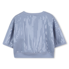 Sweat-shirt &agrave; manches courtes DKNY 
                    FILLE