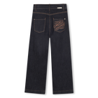 Pantalon en denim KARL LAGERFELD KIDS 
                    FILLE