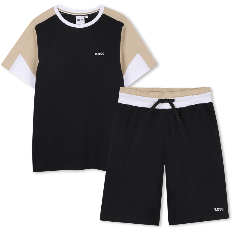 Ensemble Tee-shirt + bermuda BOSS 
                        GARCON