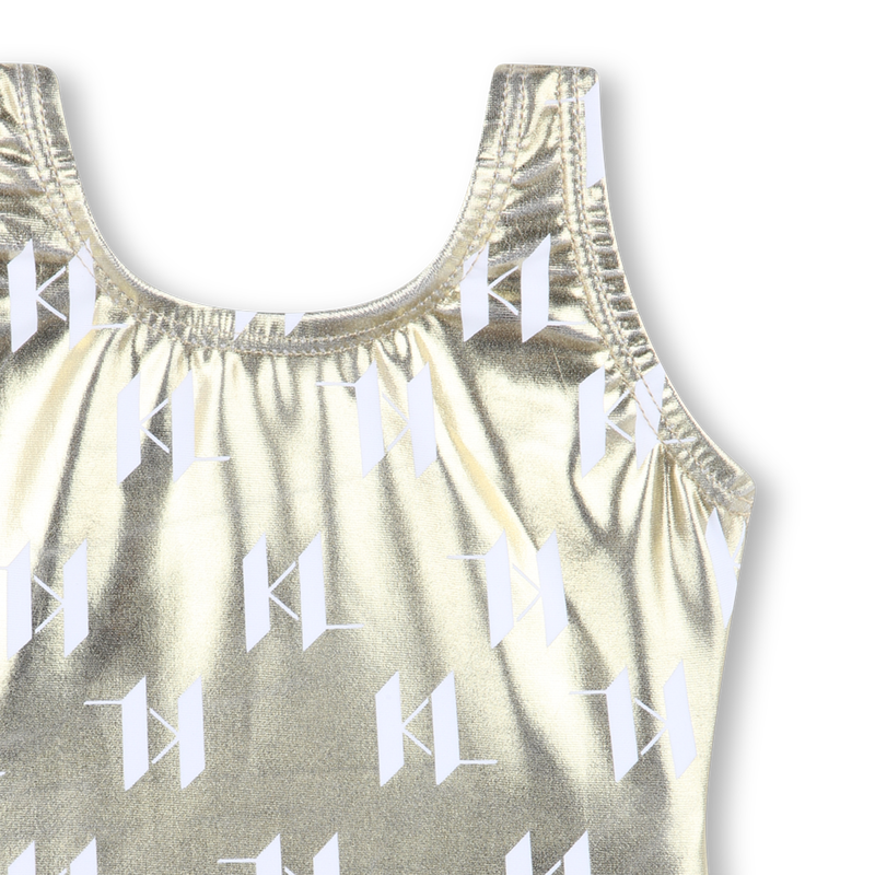 Maillot 1 pi&egrave;ce imprim&eacute; KARL LAGERFELD KIDS 
                        FILLE