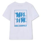T-shirt met korte mouwen KARL LAGERFELD KIDS 
                    BOY