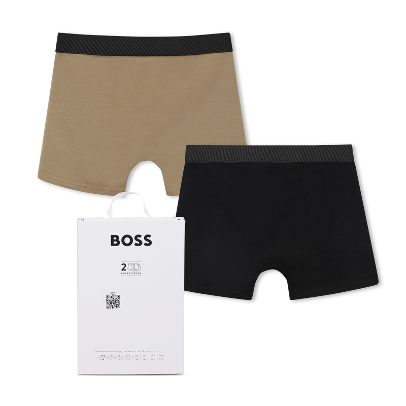LOT DE 2 BOXERS BOSS 
                        GARCON
