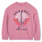 Gem&ecirc;leerd sweatshirt, WILDE ROOS, hi-res