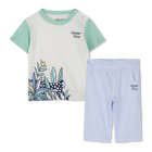 T-shirt et pantalon en coton KENZO KIDS 
                    GARCON
