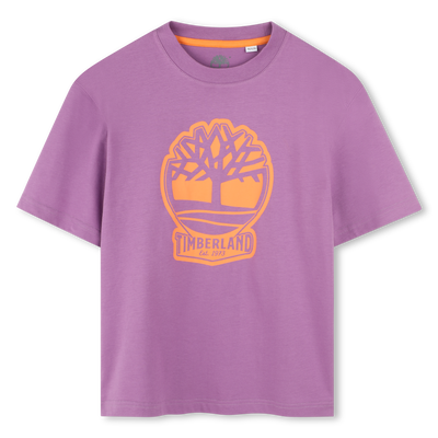 Tweekleurig T-shirt met logo TIMBERLAND BOY