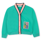 Cardigan avec fermeture boutonn&eacute;e BILLIEBLUSH 
                    FILLE