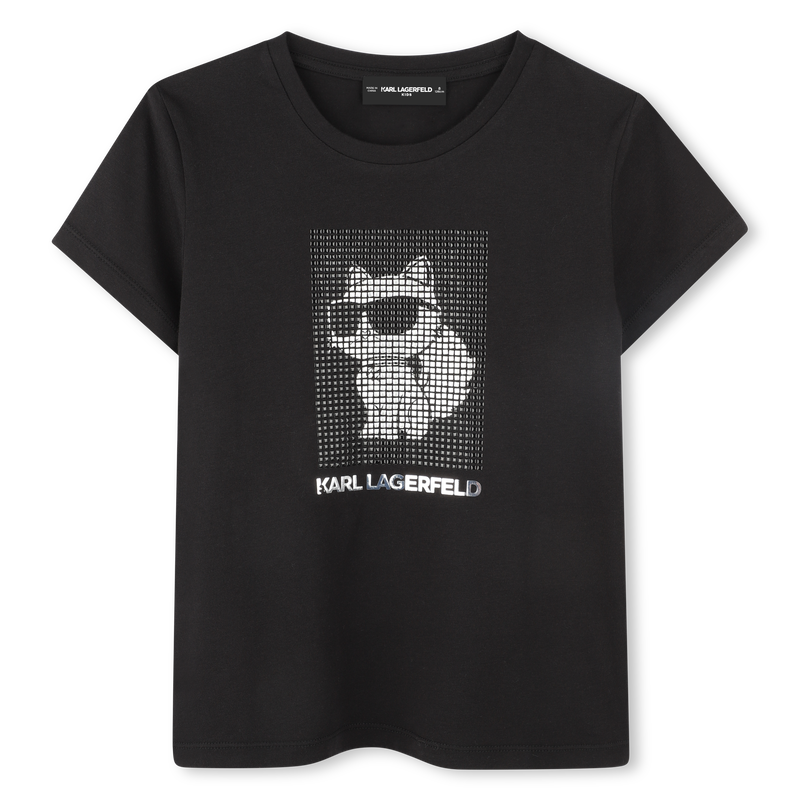 T-SHIRT KORTE MOUWEN KARL LAGERFELD KIDS 
                        GIRL