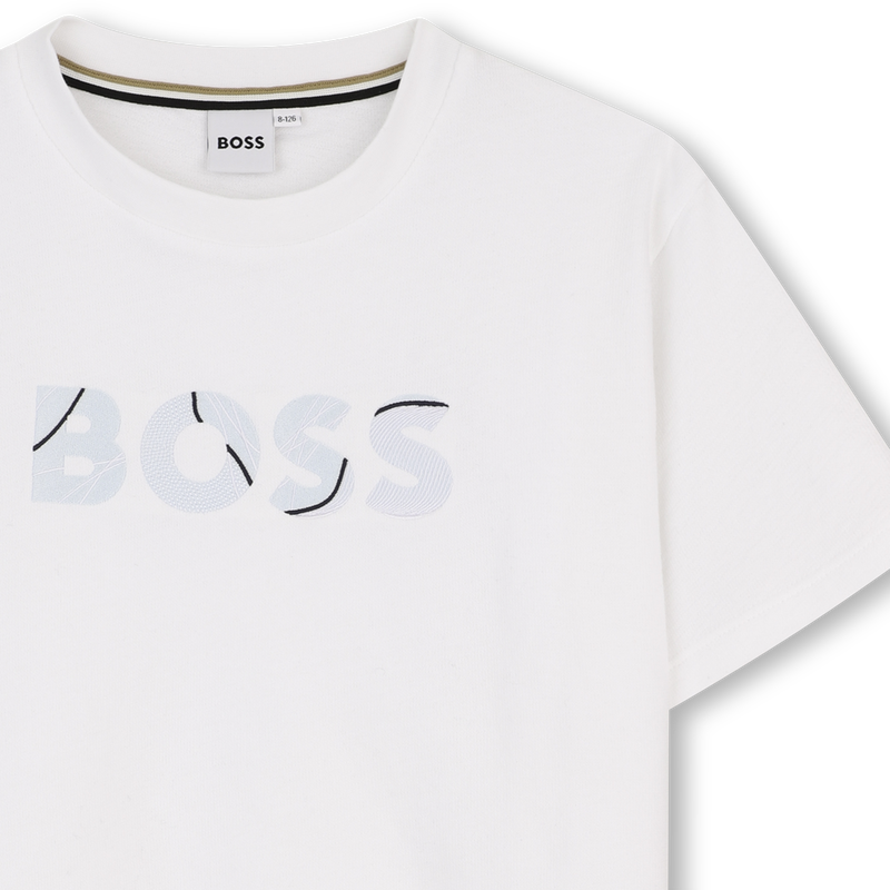 T-shirt met korte mouwen BOSS 
                        BOY