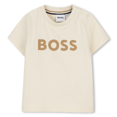 TEE-SHIRT MANCHES COURTES BOSS GARCON