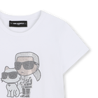 Tee-shirt manches courtes KARL LAGERFELD KIDS 
                    FILLE