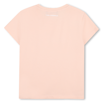 Tee-shirt manches courtes KARL LAGERFELD KIDS FILLE