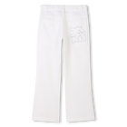 Broek van katoen en linnen DKNY 
                    GIRL
