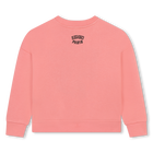 Sweat-shirt brod&eacute; en coton KENZO KIDS 
                    FILLE