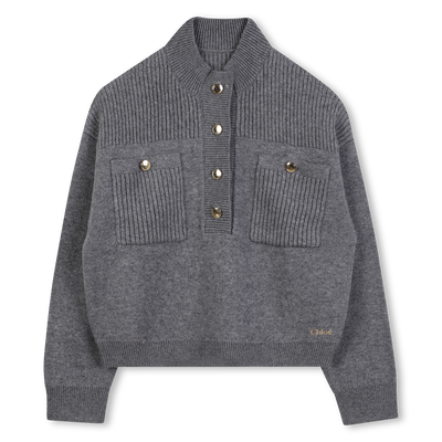 Gebreide trui met hoge hals CHLOE GIRL