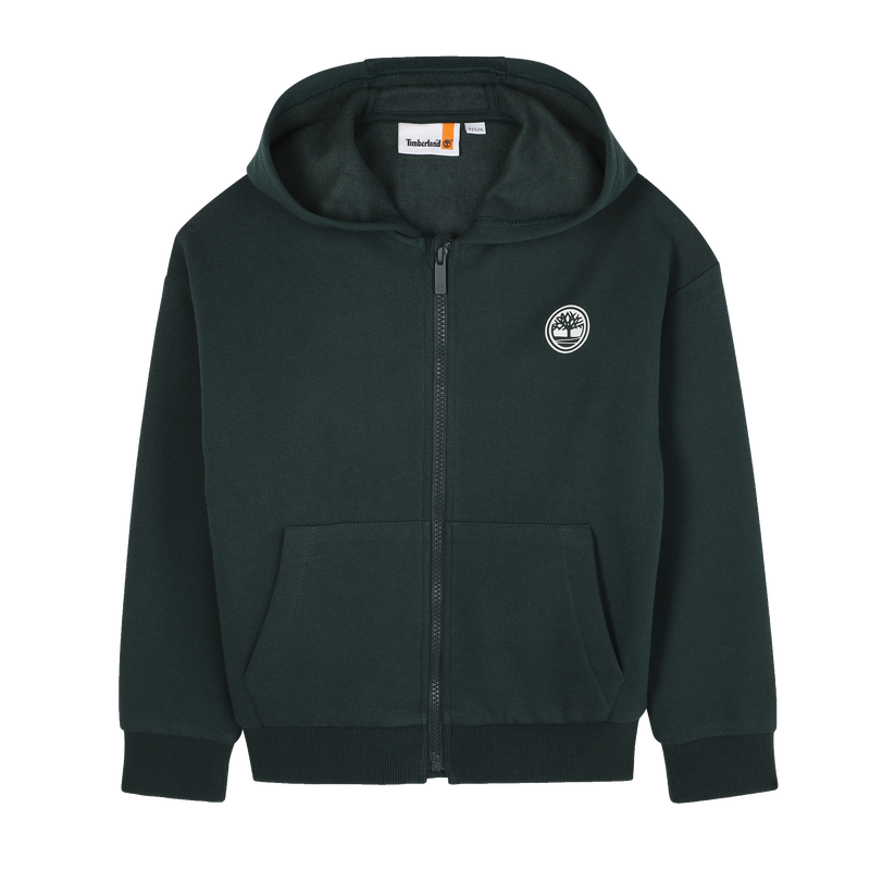 Cardigan de jogging &agrave; capuche TIMBERLAND 
                        GARCON