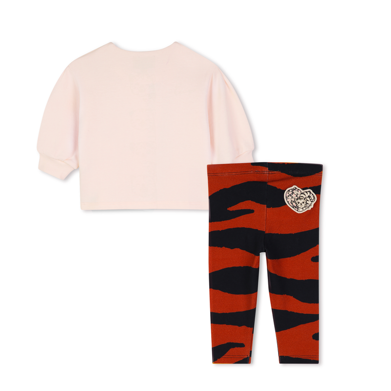 Ensemble tee-shirt et legging KENZO KIDS 
                        FILLE