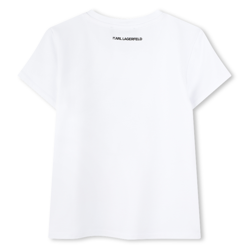 T-SHIRT KORTE MOUWEN KARL LAGERFELD KIDS 
                        GIRL