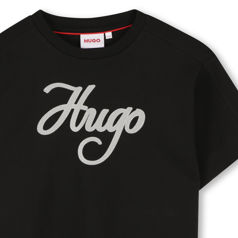 T-shirt &agrave; manches courtes HUGO 
                        FILLE