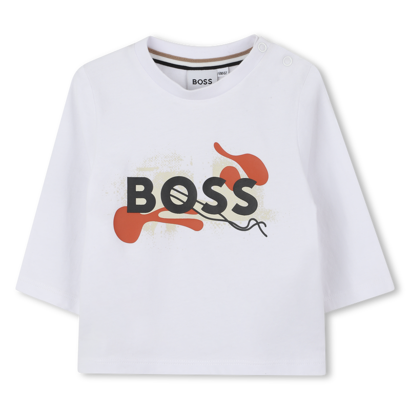 T-shirt met lange mouwen BOSS 
                        BOY