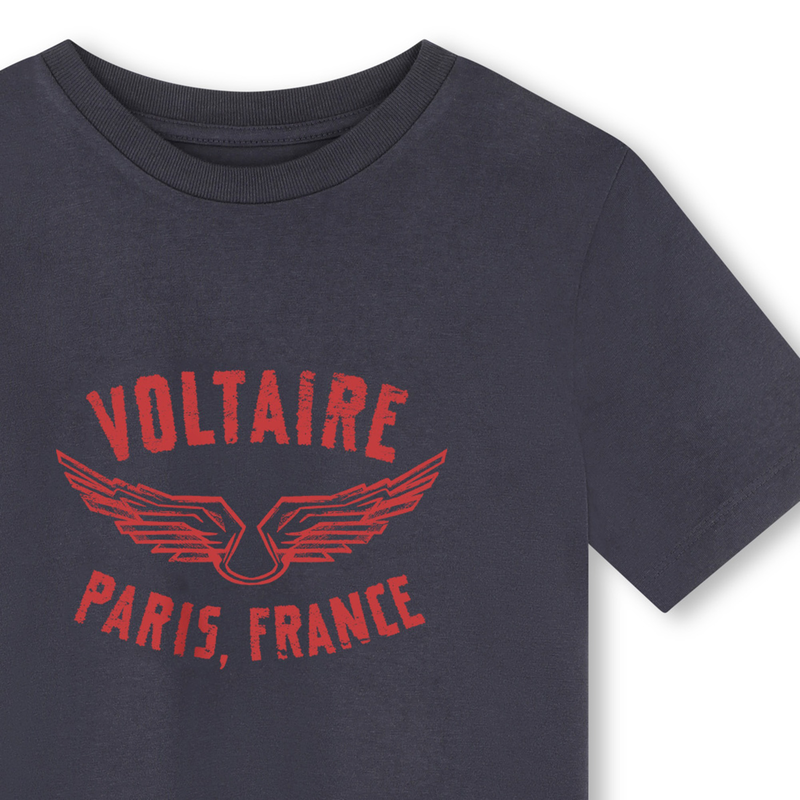 T-shirt manches courtes coton ZADIG & VOLTAIRE 
                        UNISEXE