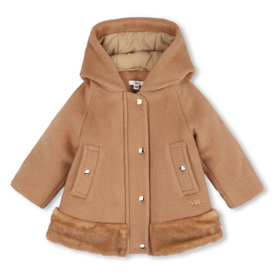 Manteau &agrave; capuche CHLOE FILLE