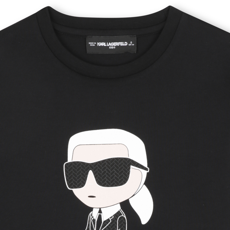 T-shirt met lange mouwen KARL LAGERFELD KIDS 
                        BOY
