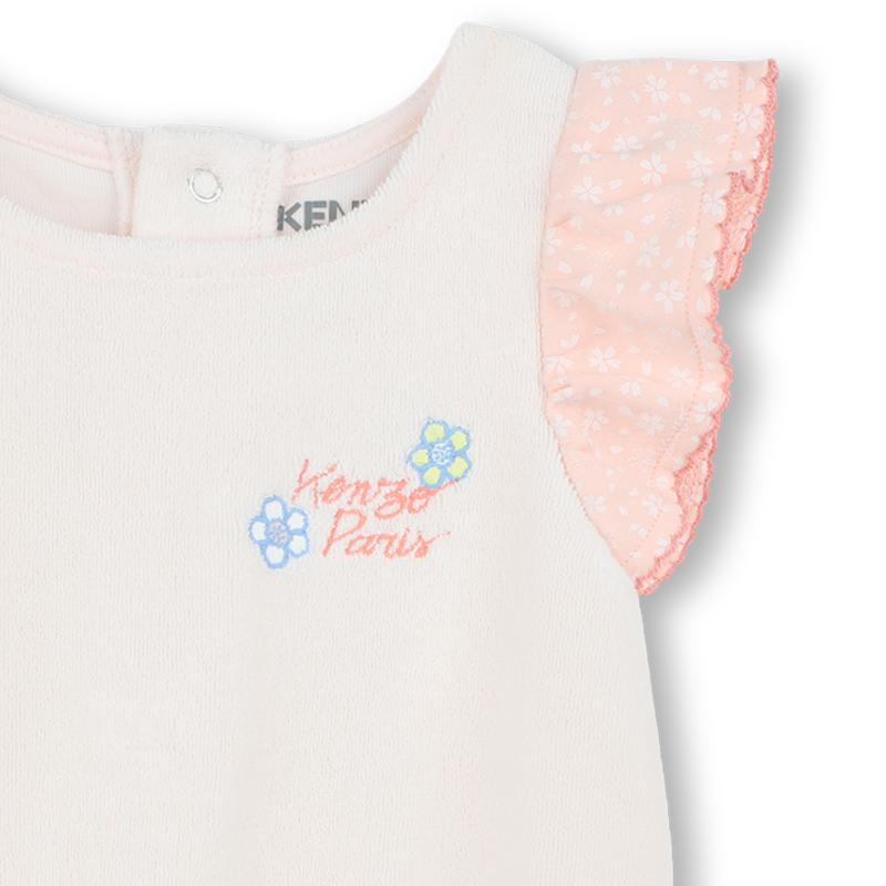 Kort kruippakje van badstof KENZO KIDS 
                        GIRL