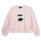 Sweat-shirt KARL LAGERFELD KIDS 
                    FILLE