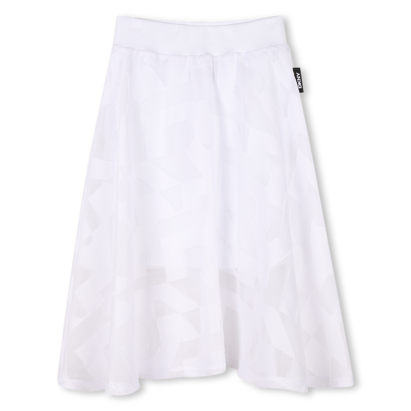 Jupe de c&eacute;r&eacute;monie &agrave; motifs DKNY 
                        FILLE