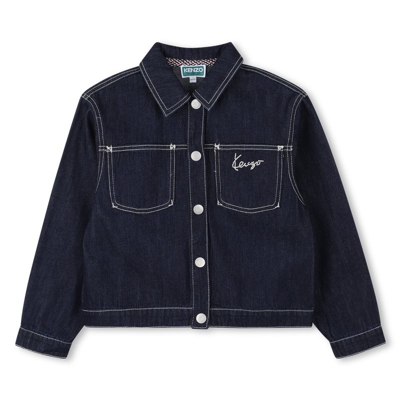 Veste en denim KENZO KIDS 
                        FILLE