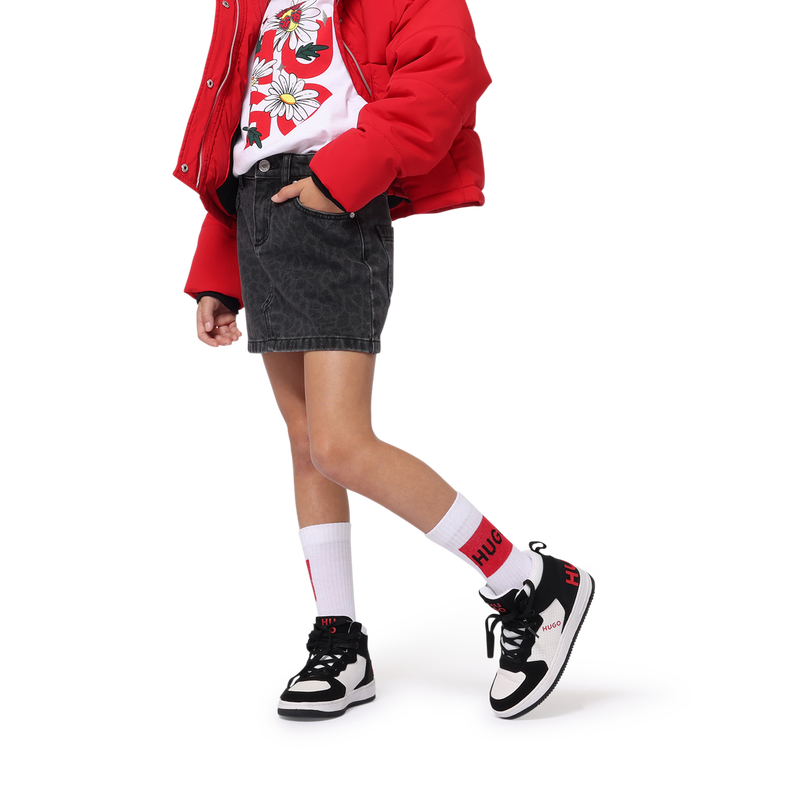 T-shirt avec imprim&eacute; fantaisie HUGO 
                        FILLE