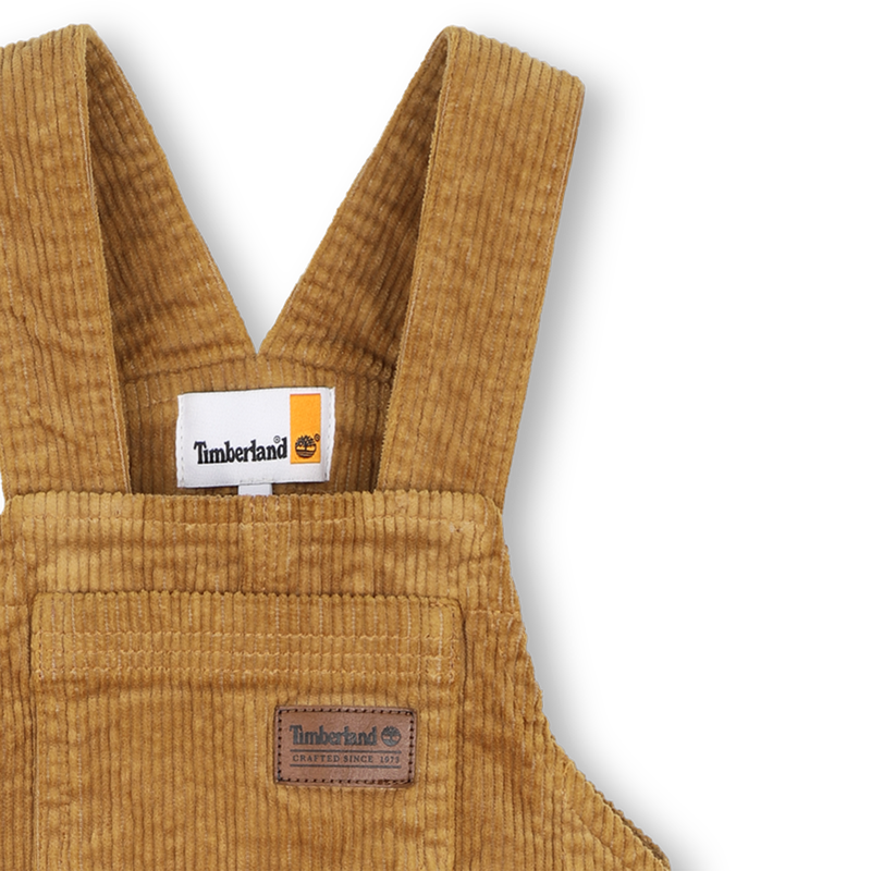 Velours overall TIMBERLAND 
                        BOY