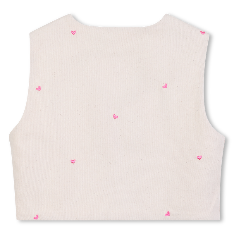 Bedrukt mouwloos jasje BILLIEBLUSH 
                        GIRL