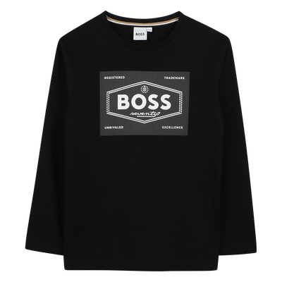 T-shirt &agrave; manches longues BOSS GARCON