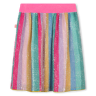 Jupe pliss&eacute;e orn&eacute;e de sequins BILLIEBLUSH 
                    FILLE