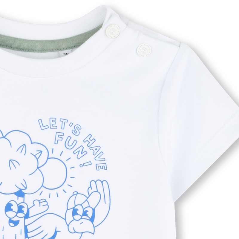 T-shirt &agrave; manches courtes TIMBERLAND 
                        GARCON